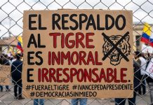EL RESPALDO AL TIGRE ES INMORAL E IRRESPONSABLE