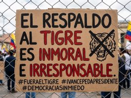 EL RESPALDO AL TIGRE ES INMORAL E IRRESPONSABLE