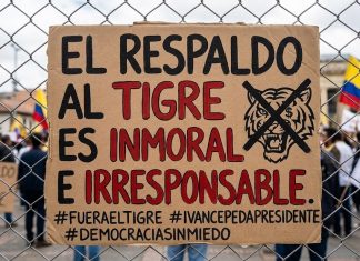 EL RESPALDO AL TIGRE ES INMORAL E IRRESPONSABLE